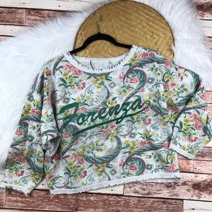 Vintage 1980’s forenza floral sweatshirt